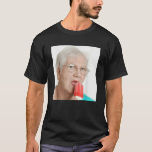 Camiseta A Vovó Lick-It A Vovó Licita Memória Sorvete