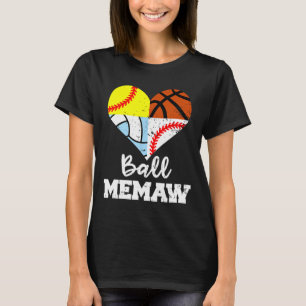 Camiseta A Vovó Memaw Vende Jogador de Vôlei de Praia Softl
