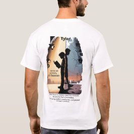 Camiseta A voz da poesia de Tylor