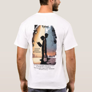 Camiseta A voz da poesia de Tylor