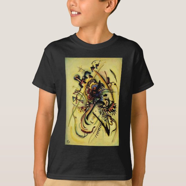Camiseta À Voz Desconhecida de Kandinsky (Frente)