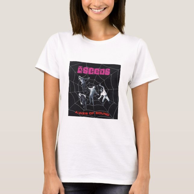 Camiseta A Web das sementes do t-shirt sadio (Frente)