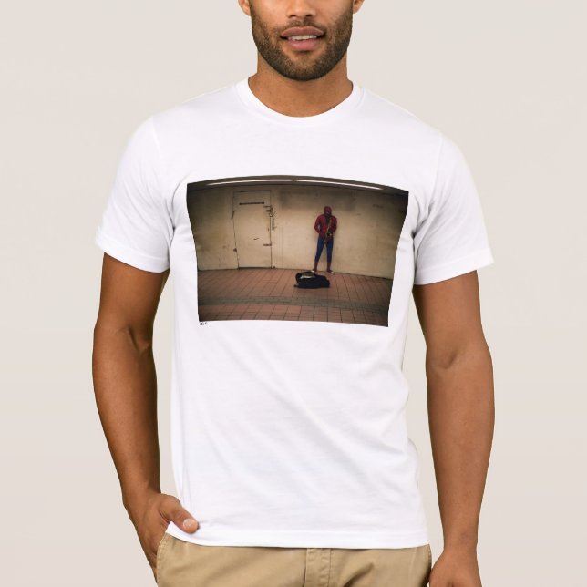 Camiseta A Web do jazz (Frente)
