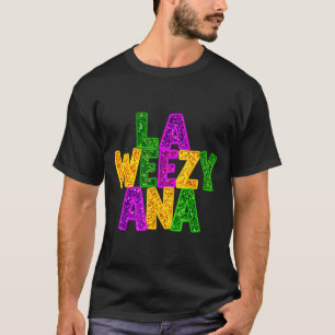 Camiseta A weezy ana mardi gras louisiana nova orleansA we