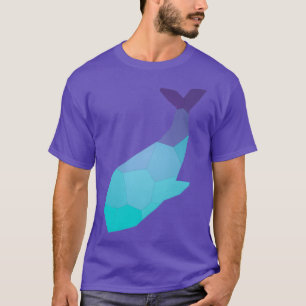 Camiseta A whale floating in the Glacier