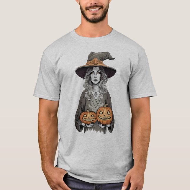 Camiseta A witch's love (Frente)