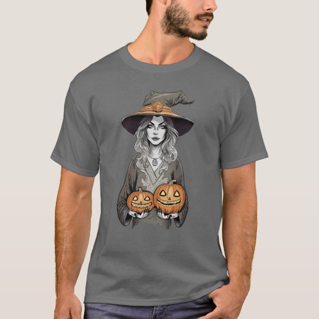 Camiseta A witch's love (Frente)