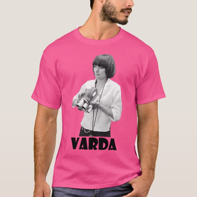 Camiseta A Young Agnes Varda (Com Nome) (Frente)