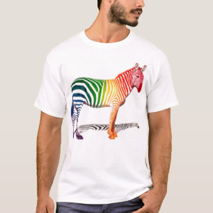 Camiseta A zebra caçoa o T