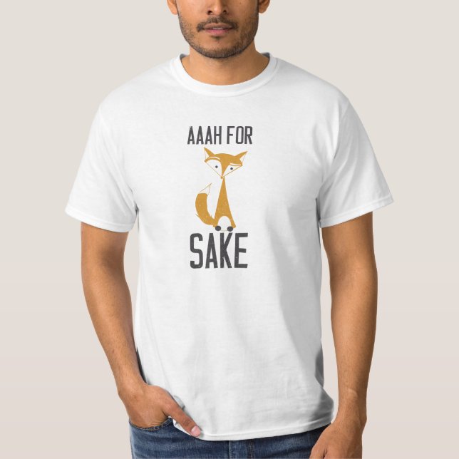 Camiseta Aaaaah, para a causa da raposa! (Frente)