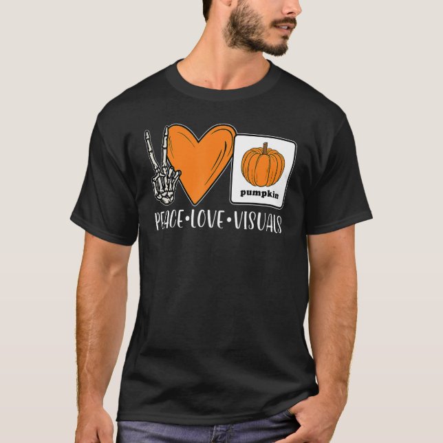 Camiseta Aac Speech Therapy Slpa Group Halloween Aac Fall D (Frente)