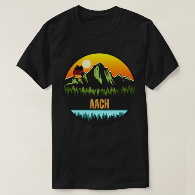 Camiseta Aach, Alemanha (Frente do Design)