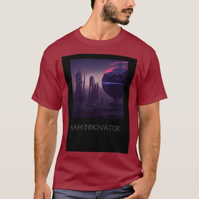 Camiseta AAM INOVATOR para Air Taxi UAM VTOL EVTOL (Frente)