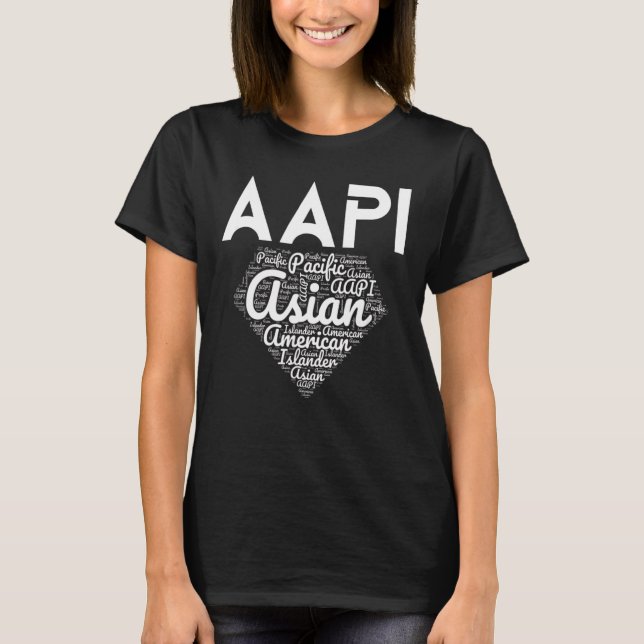 Camiseta Aapi Love Asian Pacific Islander Aapi (Frente)
