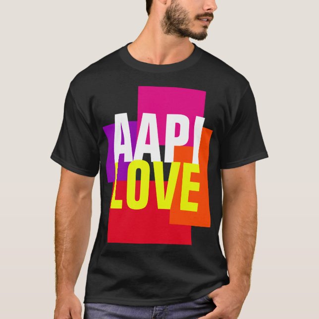 Camiseta aapi Love Typography T Shirt (Frente)