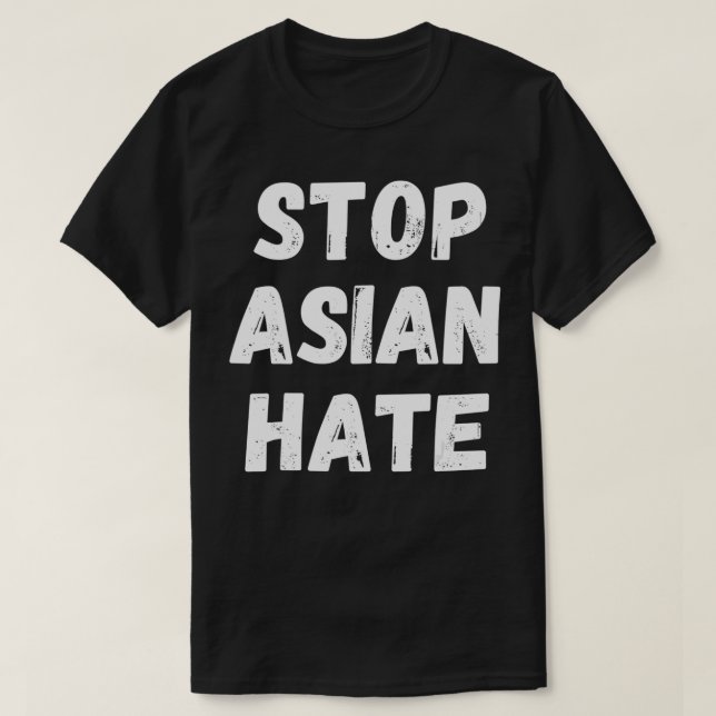 Camiseta AAPI Stop Asian Hate  #StopAsianHate Equal Rights  (Frente do Design)