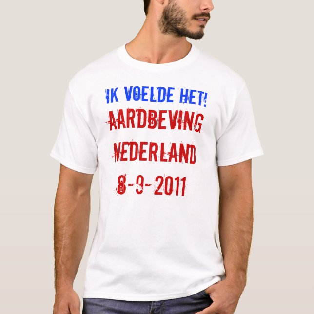 Camiseta Aardbeving (Frente)