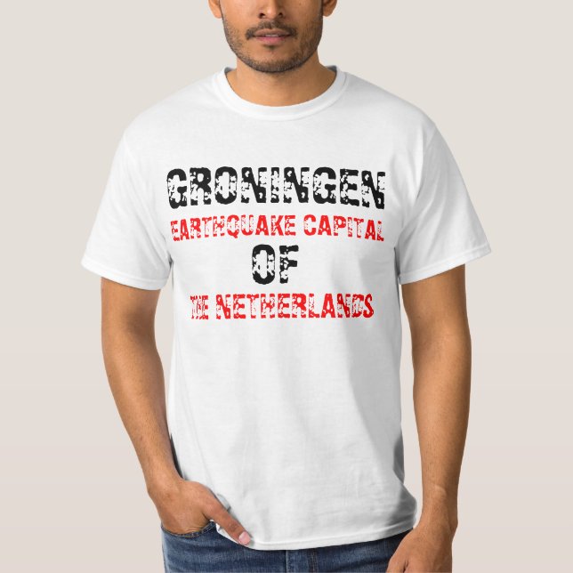 Camiseta Aardbeving Groningen (Frente)