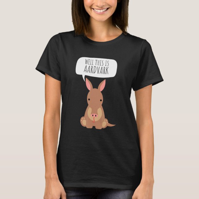 Camiseta Aardvark Anteater African Ant Bear Edentate Armadi (Frente)