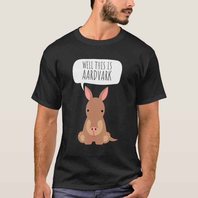 Camiseta Aardvark Anteater African Ant Bear Edentate Armadi (Frente)