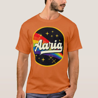 Camiseta Aaria Rainbow No Space Vintage Style