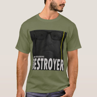 Camiseta Aaron Bilodeau DESTROYER Frente e cobrir traseiro