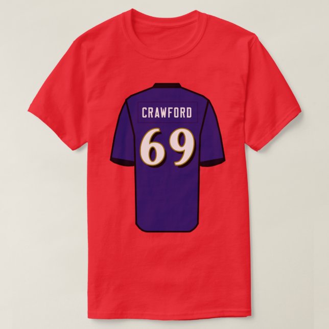 Camiseta Aaron Crawford Jersey (Frente do Design)