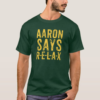 Camiseta Aaron diz relaxa (RELAXE) o t-shirt