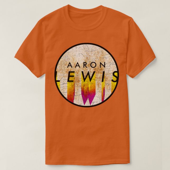 CAMISETA AARON LEWIS (Frente do Design)