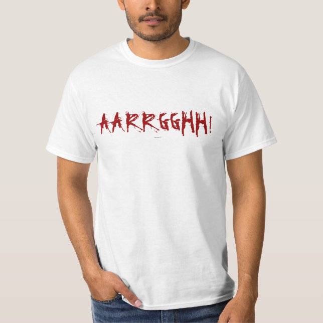 Camiseta AARRGGHH! t-shirt (Frente)