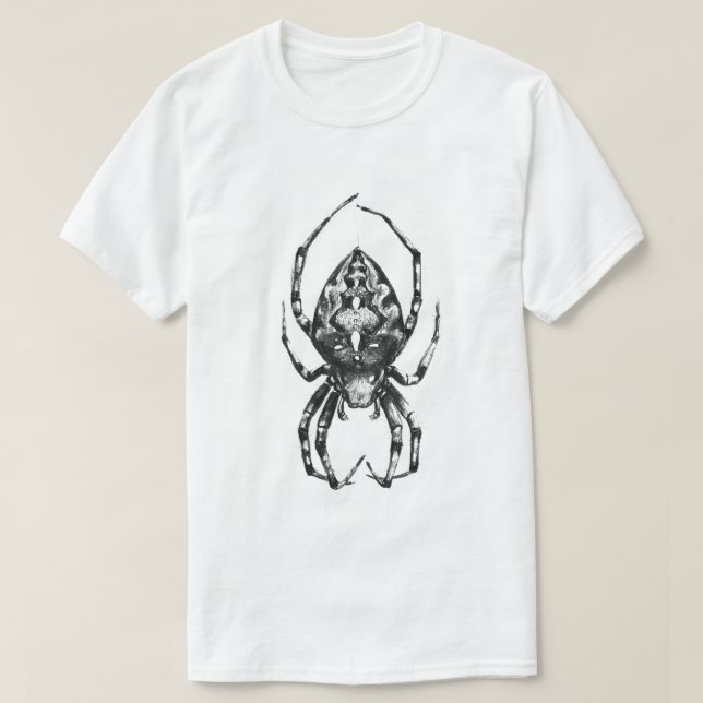 Camiseta Aart Barn Spider White (Frente do Design)