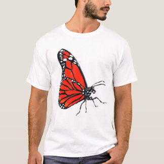 Camiseta Aart Painted Monarch Butterfly