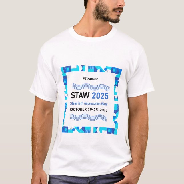 Camiseta AAST 2025 STAW Men's T-shirt (Frente)