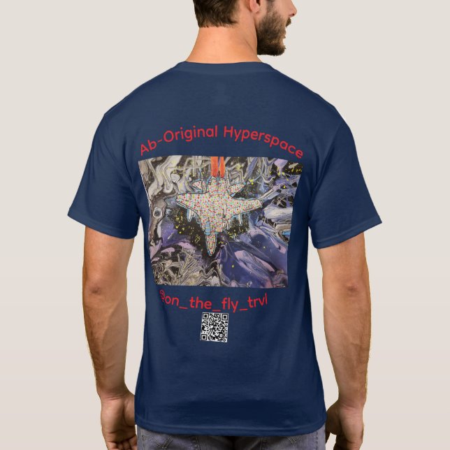 Camiseta Ab-Original Hyperspace - Masculina (Verso)