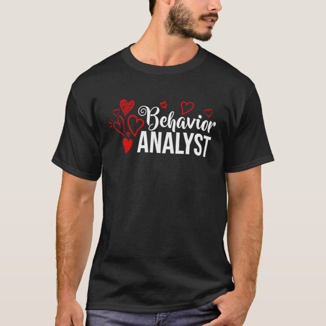 Camiseta ABA Behavior Therapist Therapy Analyst (Frente)