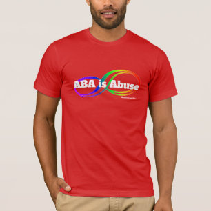 Camiseta ABA é Abuso - Neurodivergente T-Shirt Rebel