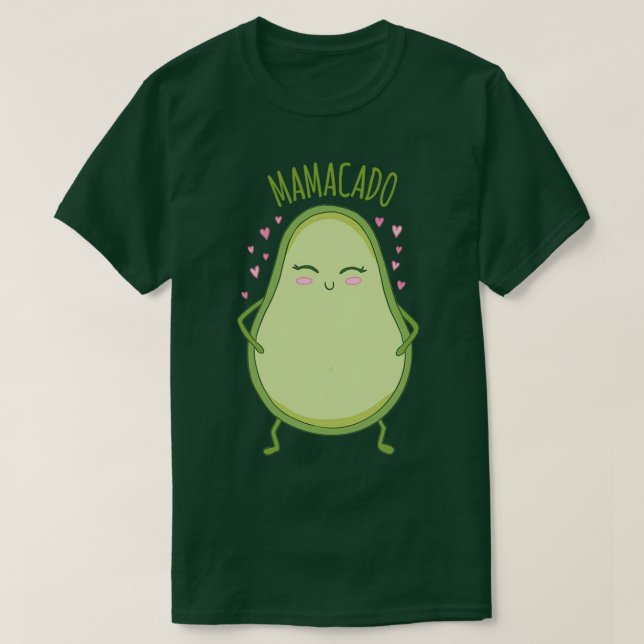 Camiseta abacado mamacado 2 (Frente do Design)