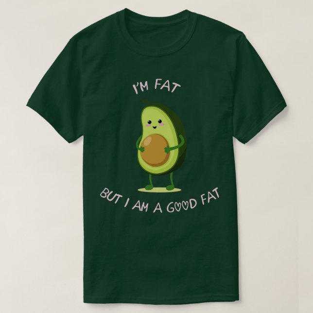 Camiseta abacate (Frente do Design)