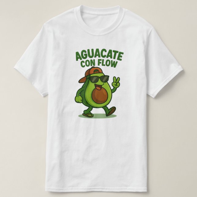 Camiseta Abacate (Frente do Design)