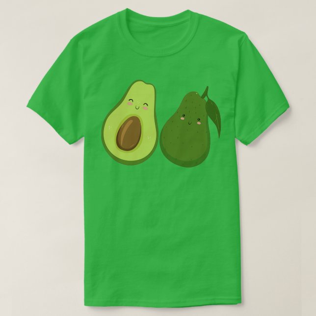 Camiseta abacate 3 1 (Frente do Design)
