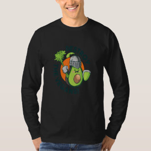 Camiseta Abacate Cavaleiro do Abacate Pau Espada Destruir