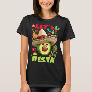 Camiseta Abacate com Cactus de Guitarra Sombrero Vamos Fest