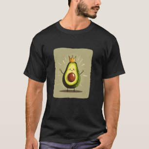 Camiseta Abacate Coroado para uma Regra Deliciosa