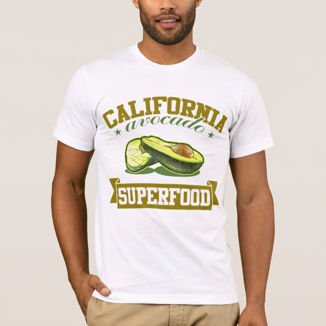 Camiseta Abacate de Califórnia (Frente)