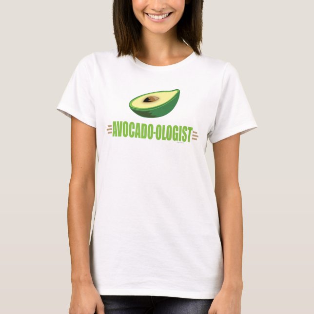 Camiseta Abacate Engraçado (Frente)