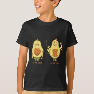 Camiseta Abacate Engraçado, Meme de Fruta Fofa