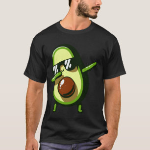 Camiseta Abacate Legal de Dabbing Engraçado Vegano Vegetari