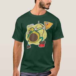 Camiseta Abacate Seta Nacho Seta Cupida Comida Humor