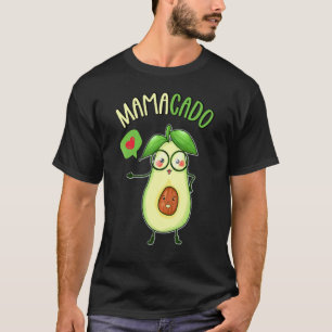 Camiseta Abacate Vegano Guacamole Abacate Mamacado