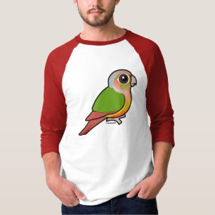 Camiseta Abacaxi Conure Verde-cheeked de Birdorable